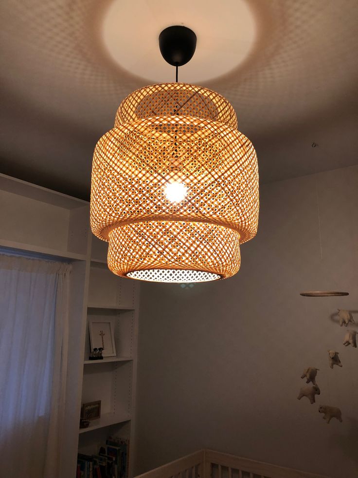 LAMPARA AMARA 40 COLGANTE DE BAMBÚ Grass