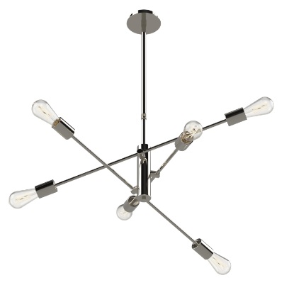 Colgante VINTAGE 6 Luces E-27 Ronda