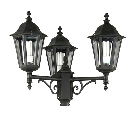 Cabezal p/columna Farola 3 Luces F-1007 Fuinyter