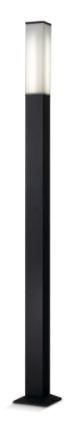 Farola redonda alt. 1m aluminio 2500/1000 FW