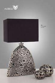 Deco adorno bola calada cromo grande floreal