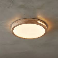 PLAFON GROOT Ø30 CM / 18W / 3000K MADERA Vignolo