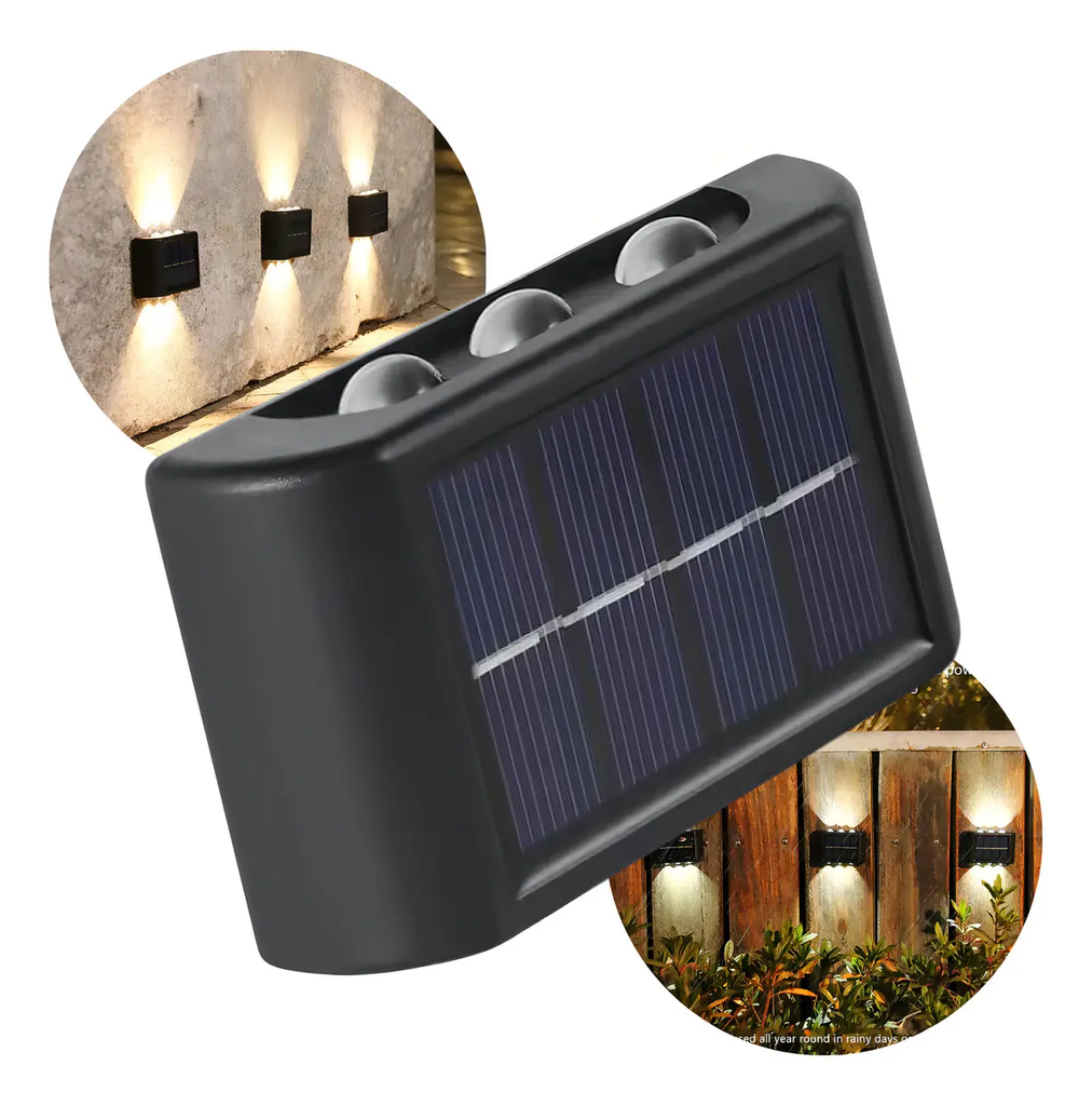 Bidireccional Solar Led Integrado 5w luz cálida Aura
