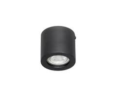 Plafon de techo redondo dicro gu-10 aluminio fw