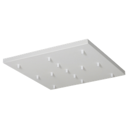 Base Cuadrada 1 a 13 Luces 460x22x460 Ferrolux