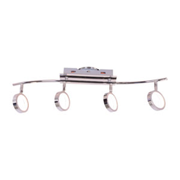 [apl5024-22-cro] Aplique Don 4 Luces LED 4x6W Candil