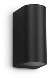 [6780-168] Bañador de pared media caña - Bidireccional 2 x GU10 aluminio tacoma