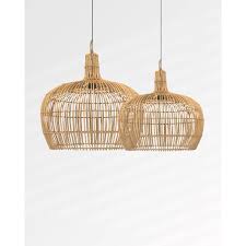 [gha03303-99] Colgante ratan baris 35cm Grass