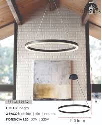 [19132 PERLA-52] Colgante PERLA 50W- calido/frio Ilumros