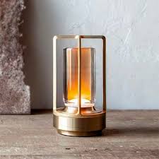 Velador recargable táctil Electrolamp