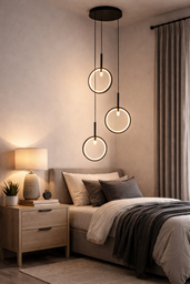 [n5-218] Lámpara Urbana colgante luz natural 28xh150cm