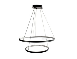 [n113-218] Lámpara colgante con strass Urbana 60xh150cm ag