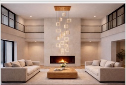 [CA309-63] Colgante cuadrilatero doble altura Alom